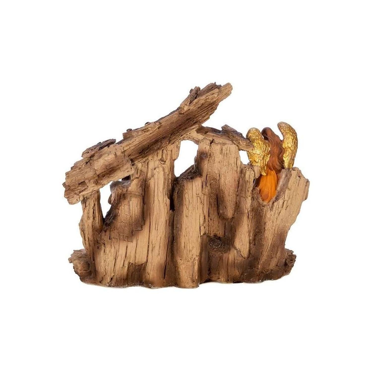 Kurt Adler 7" Resin Nativity Table Piece, 11 Piece Set