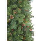 Shop For Kurt Adler 7.5 - Foot Slim Pre - Lit Multi - Color Burlington Tree