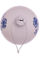 Shop For Kurt Adler 80MM Delft Blue Shiny Glass Ball Ornaments, 6 - Piece Set