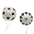 Shop For Kurt Adler 80MM Glass Black, White and Gold Checkered Ball Ornaments, 6 - Piece Box
