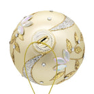 Shop For Kurt Adler 80MM Glass Gold Leaf Ball Ornament, 6 - Piece Box