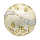 Shop For Kurt Adler 80MM Glass Gold Leaf Ball Ornament, 6 - Piece Box
