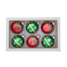 Shop For Kurt Adler 80MM Glass Red and Green Ball Ornaments, 6 - Piece Set