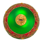 Shop For Kurt Adler 80MM Green Glass Ball Ornament Gold Fleur - De - Lis, Set of 6