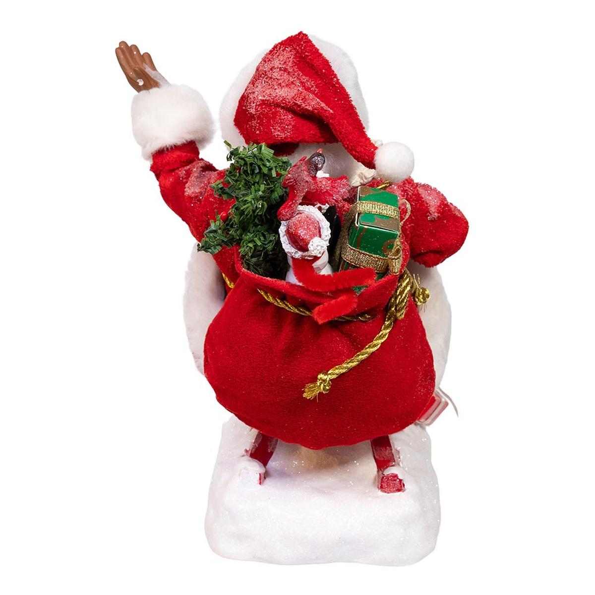 Shop For Kurt Adler 8.5 - Inch Fabriché Santa on Sled