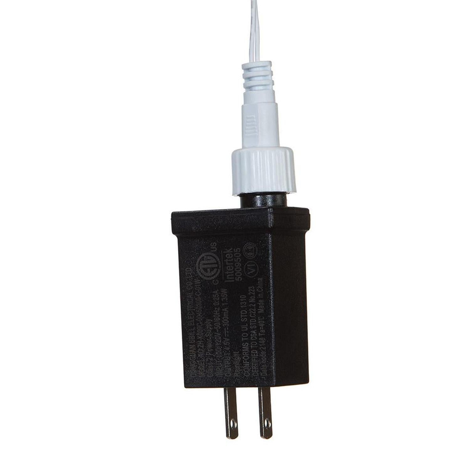 Shop For Kurt Adler 9 - Foot Pre - Lit Multi - Colored LED Jackson White Pine Garland