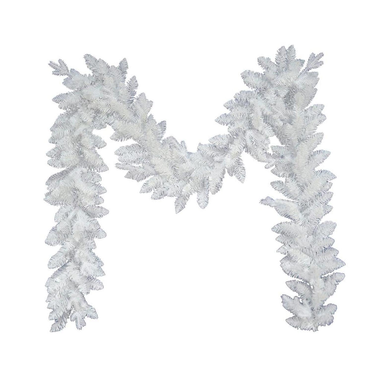 Shop For Kurt Adler 9 - Foot Unlit Jackson White Pine Garland