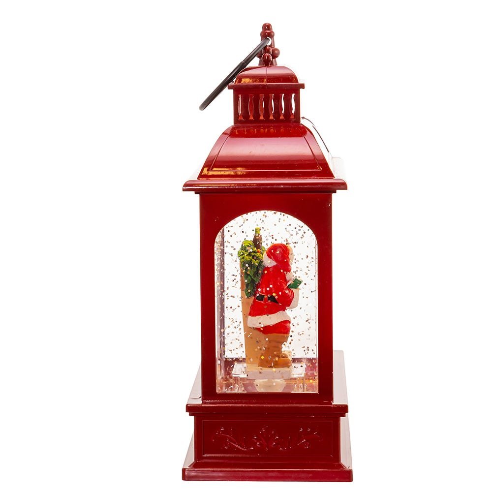 Shop For Kurt Adler 9 - Inch Battery - Operated LED Coke Santa Lantern