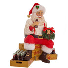 Shop For Kurt Adler 9 - Inch Coca - Cola Santa Sitting on Crates