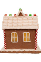 Shop For Kurt Adler 9" Light Up Two Floor Gingerbread House