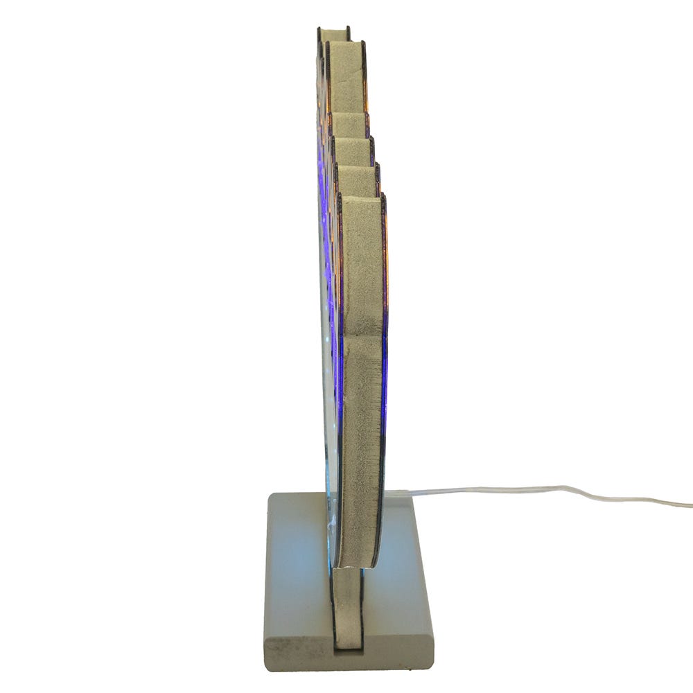 Shop For Kurt Adler 9.84 - Inch Menorah Infinity Light
