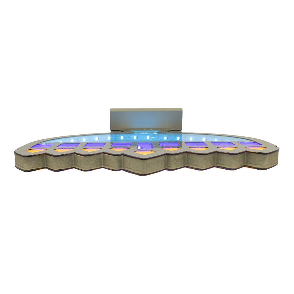 Shop For Kurt Adler 9.84 - Inch Menorah Infinity Light