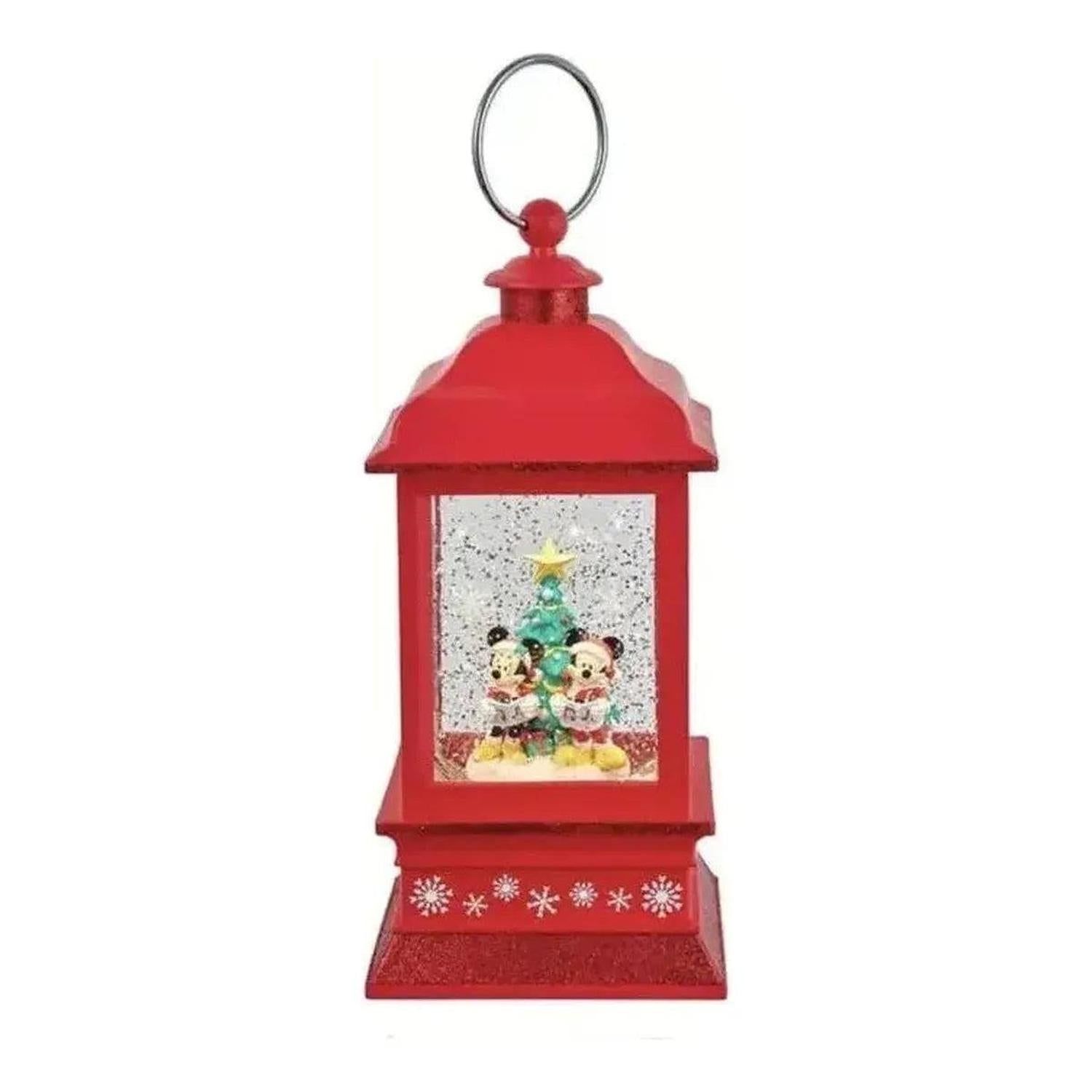 Kurt Adler Disney© Mickey & Minnie Musical Light-Up Lantern