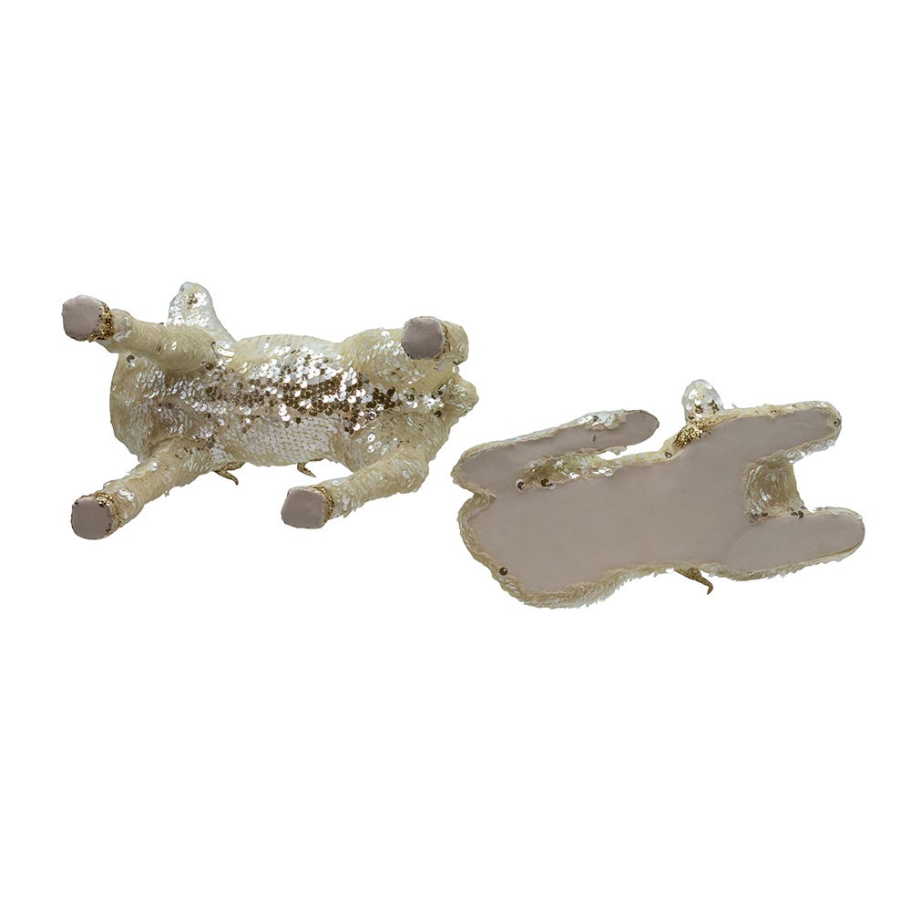 Shop For Kurt Adler Gold Standing and Lying Deer Table Pieces