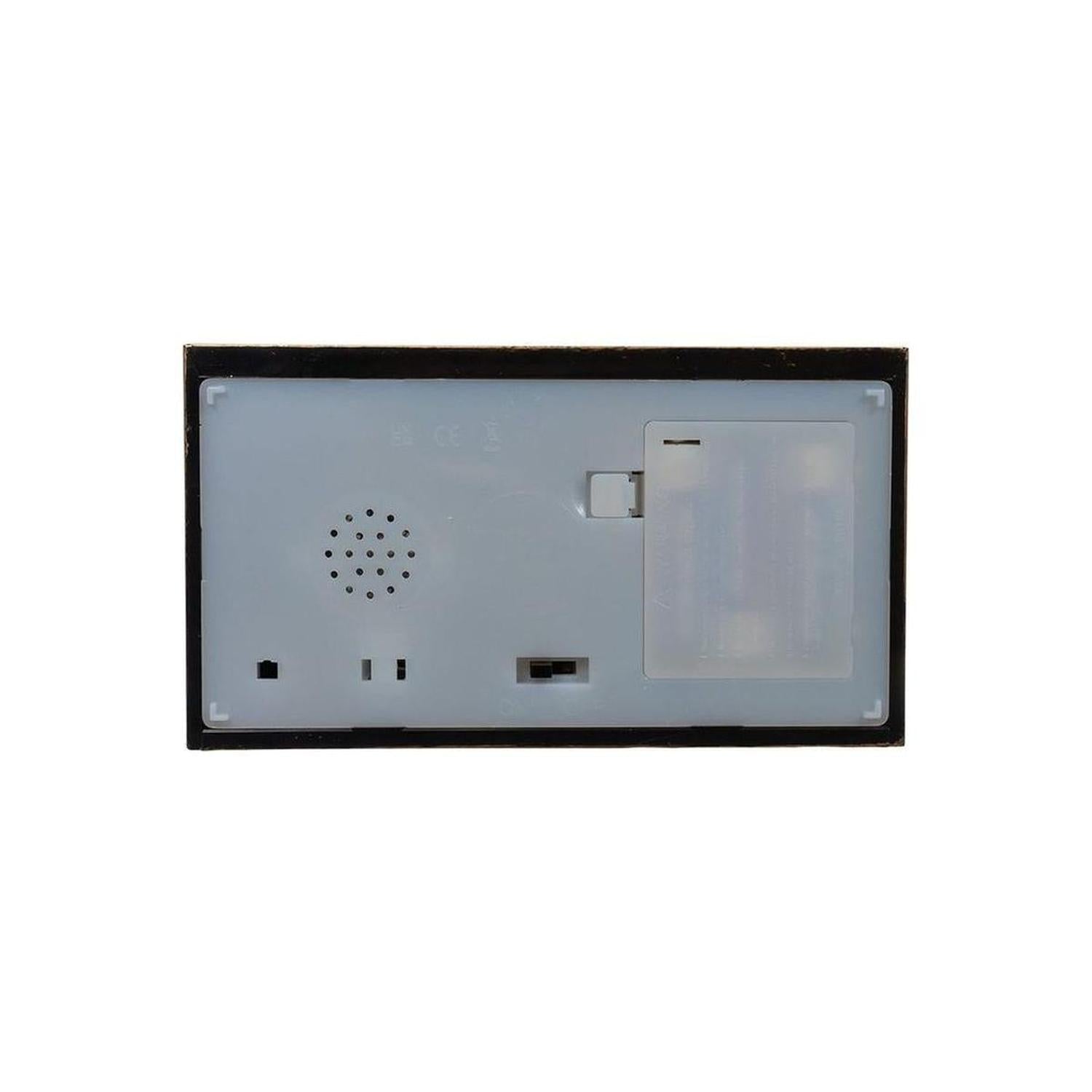 Kurt Adler Lighted Santa Fireplace Water Lantern