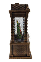 Shop For Kurt Adler Lighted Santa Fireplace Water Lantern