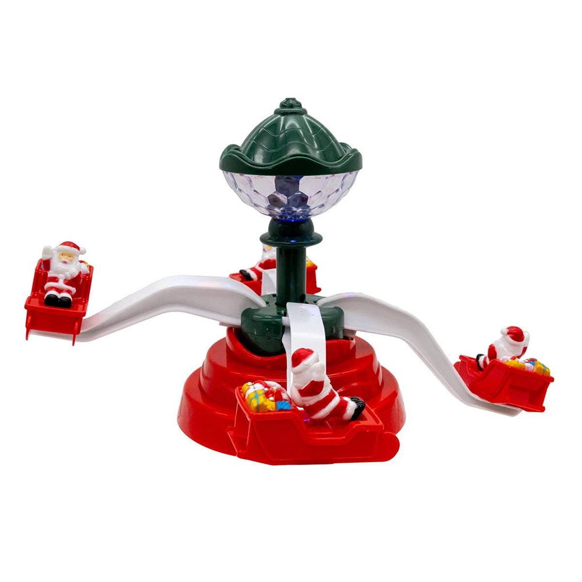 Shop For Kurt Adler Musical Christmas Deco with Santa Table Piece