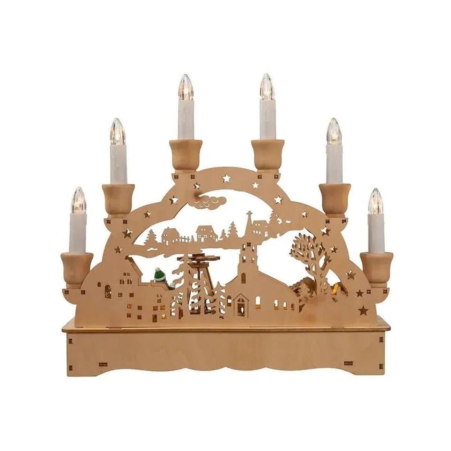 Kurt Adler Musical/Motion Christmas Village