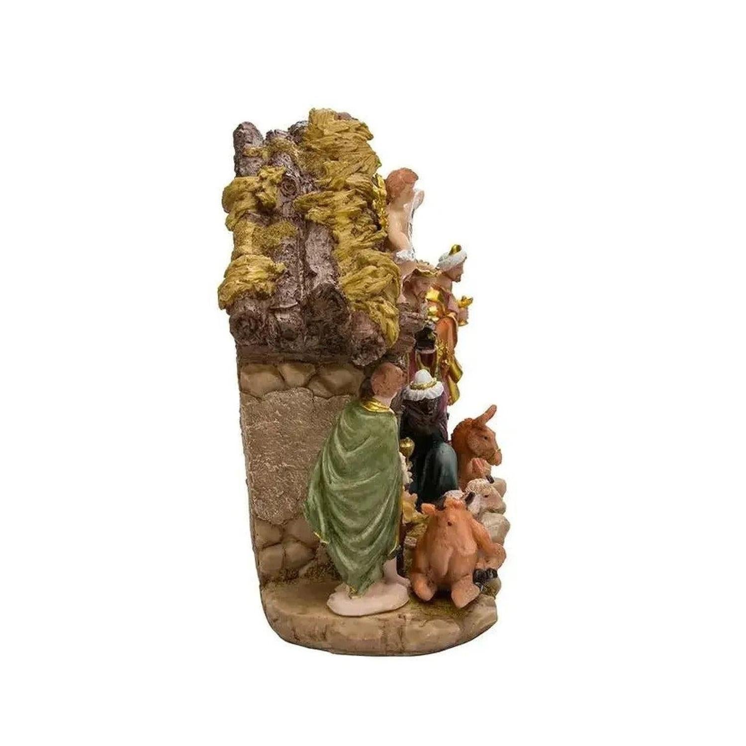 Kurt Adler Nativity Set With 11 Figures and Stable