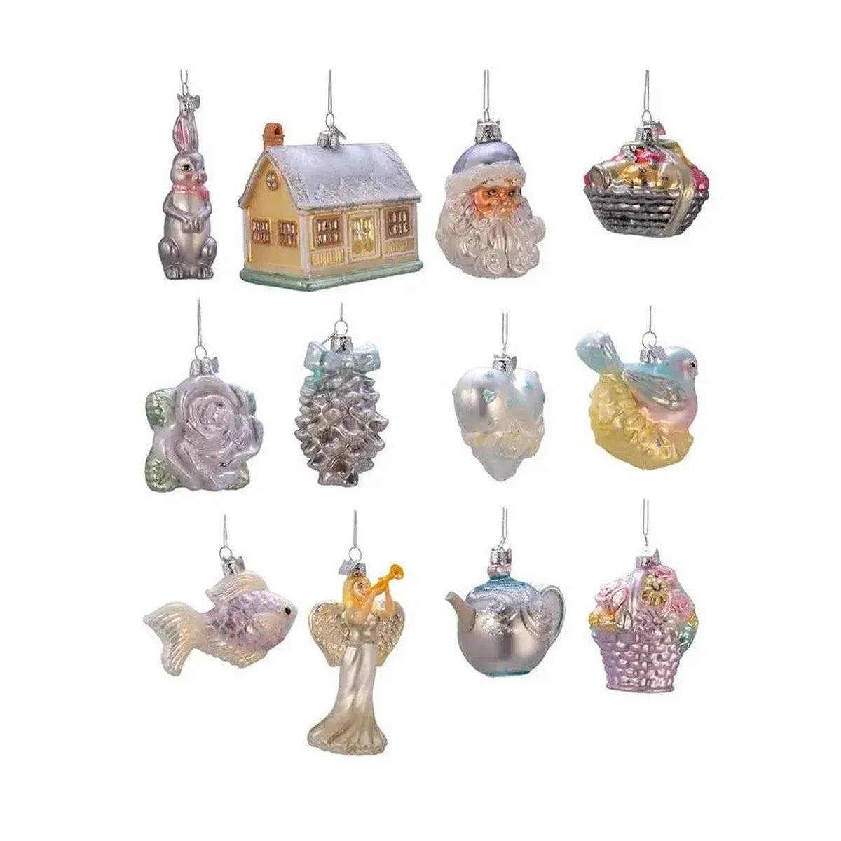 Shop For Kurt Adler Noble Gems™ Newlywed's Glass Tree Box, Set of 12