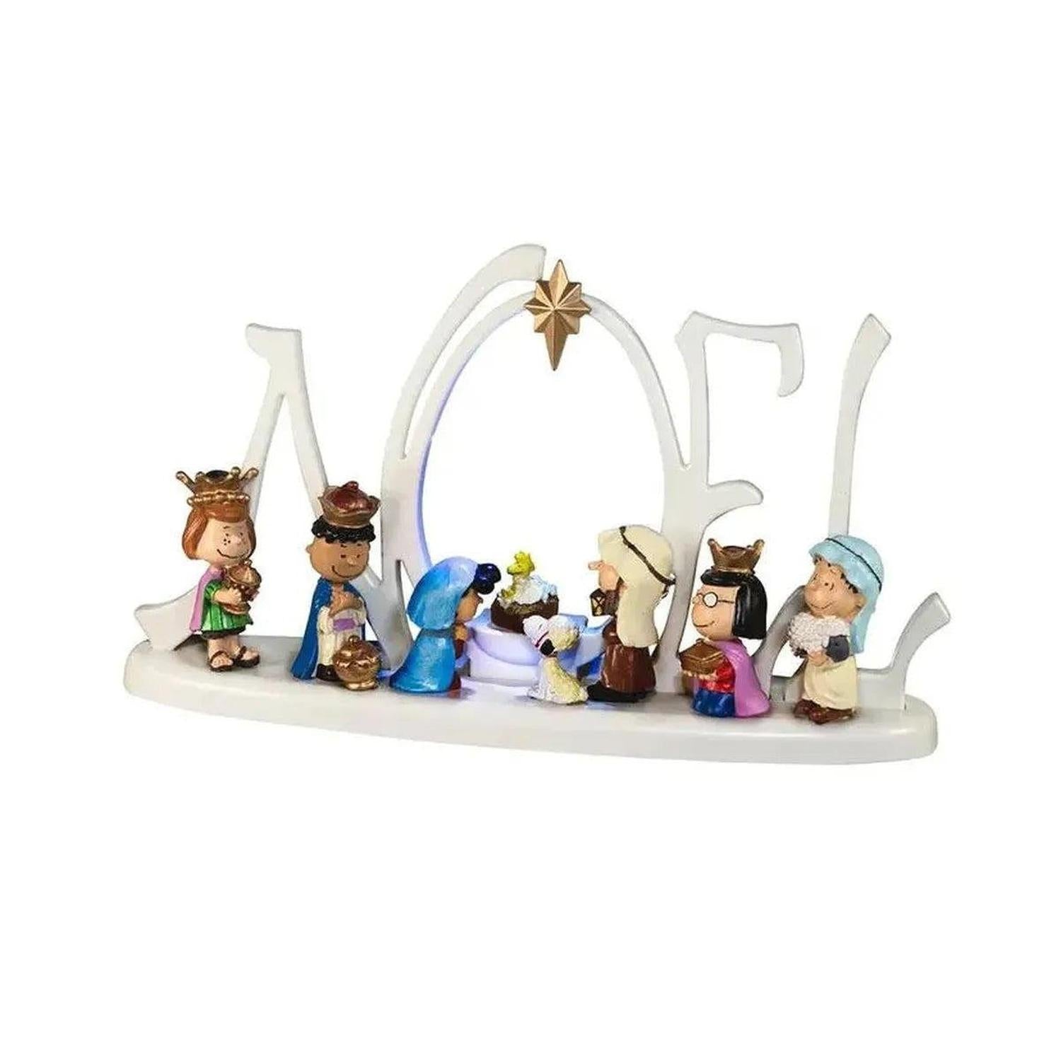 Shop For Kurt Adler Peanuts Lighted Nativity Scene