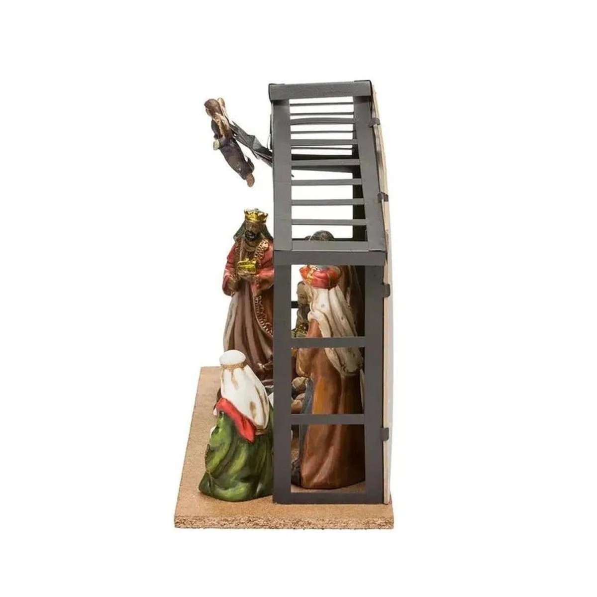 Shop For Kurt Adler Porcelain Nativity Set With Stable, 10 - Piece Set