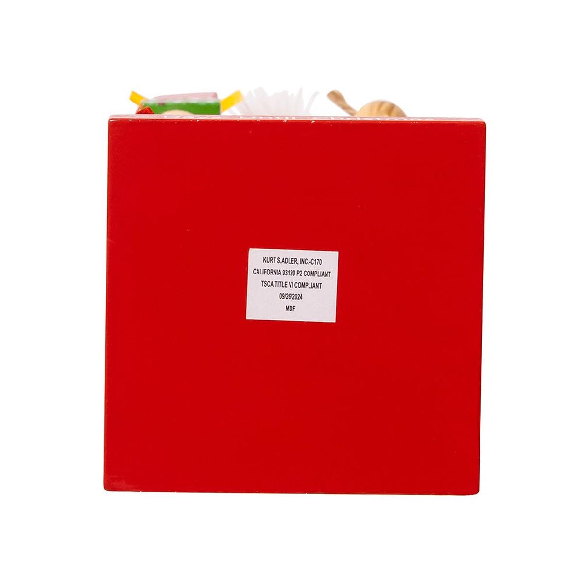 Shop For Kurt Adler Wooden 15 - Inch Santa Calendar Nutcracker