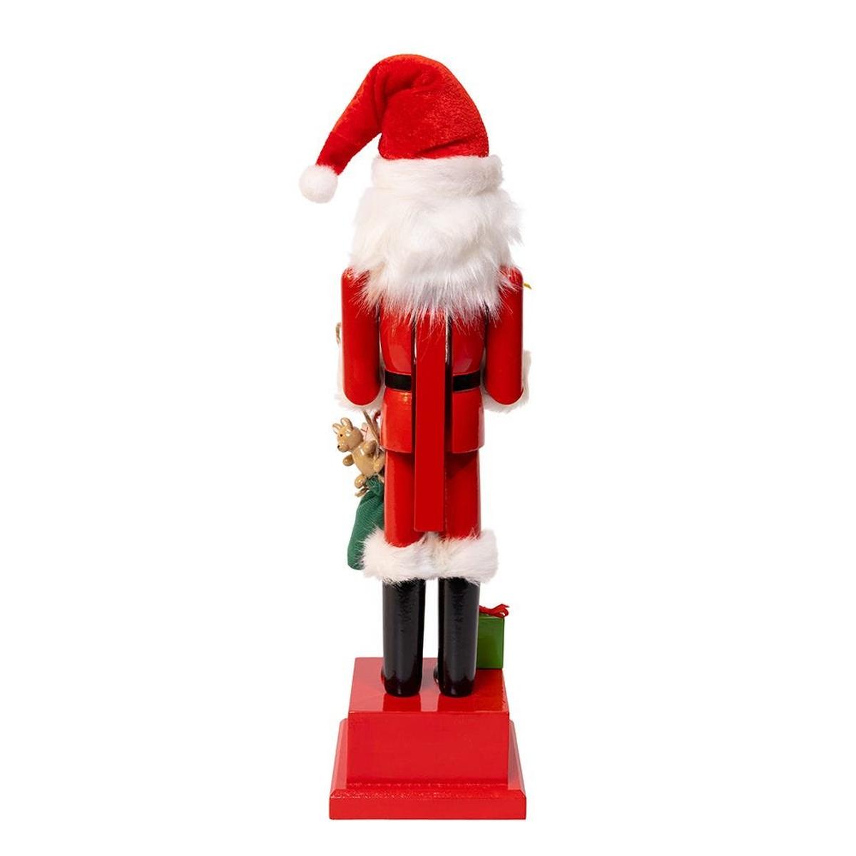 Shop For Kurt Adler Wooden 15 - Inch Santa Calendar Nutcracker