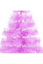 Shop For Lavender Tinsel Christmas Tree