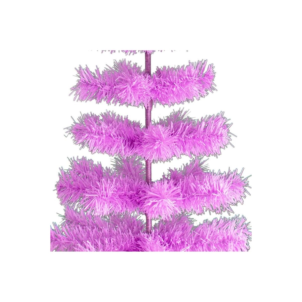 Shop For Lavender Tinsel Christmas Tree