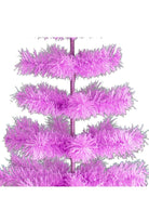 Shop For Lavender Tinsel Christmas Tree