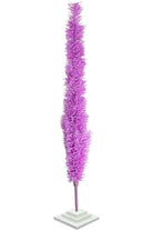 Shop For Lavender Tinsel Christmas Tree