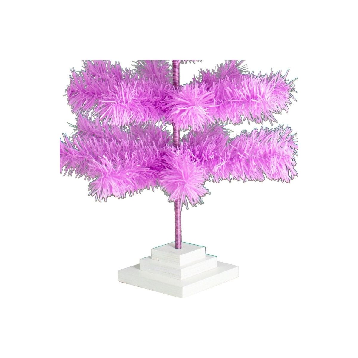 Shop For Lavender Tinsel Christmas Tree