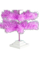 Shop For Lavender Tinsel Christmas Tree