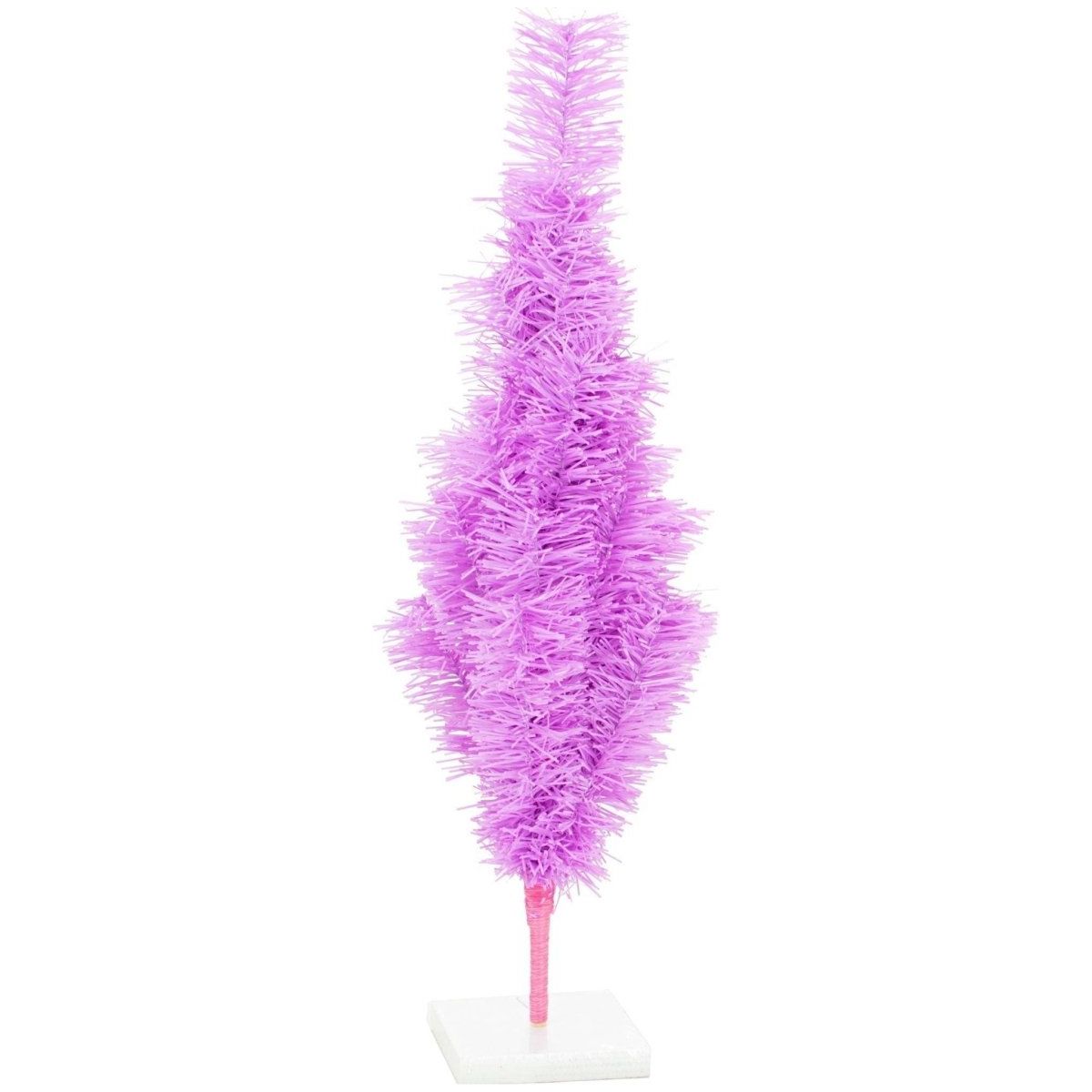 Shop For Lavender Tinsel Christmas Tree