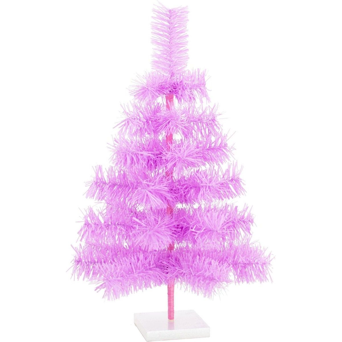 Shop For Lavender Tinsel Christmas Tree