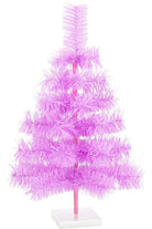 Shop For Lavender Tinsel Christmas Tree