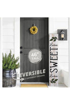 Shop For Leaves Sweet Porch Leaner Welcome Sign