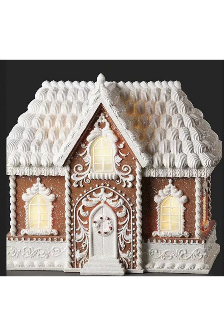 Shop For LED Lighted Gingerbread House Tabletop Decor at Michelle's aDOORable Creations