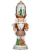 LED Lighted Musical Gingerbread Nutcracker