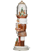 LED Lighted Musical Gingerbread Nutcracker