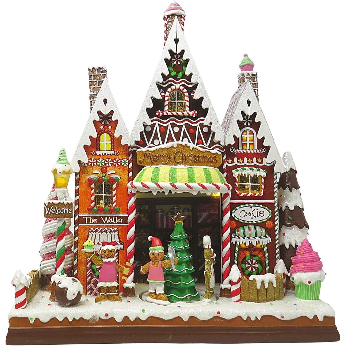 Shop For LED Musical Candy Store Village at Michelle's aDOORable Creations