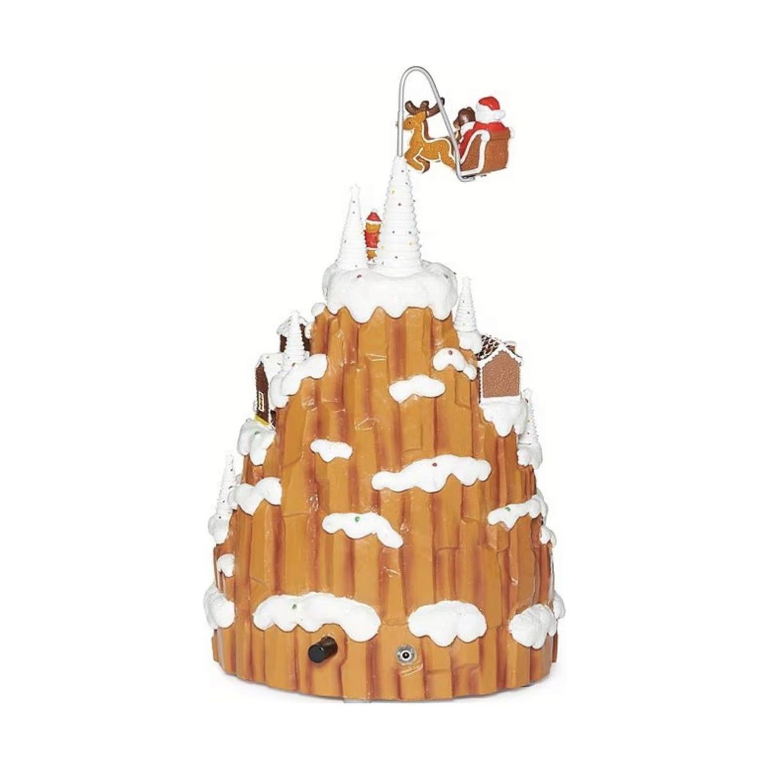 LED Musical Gingerbread Mountain House
