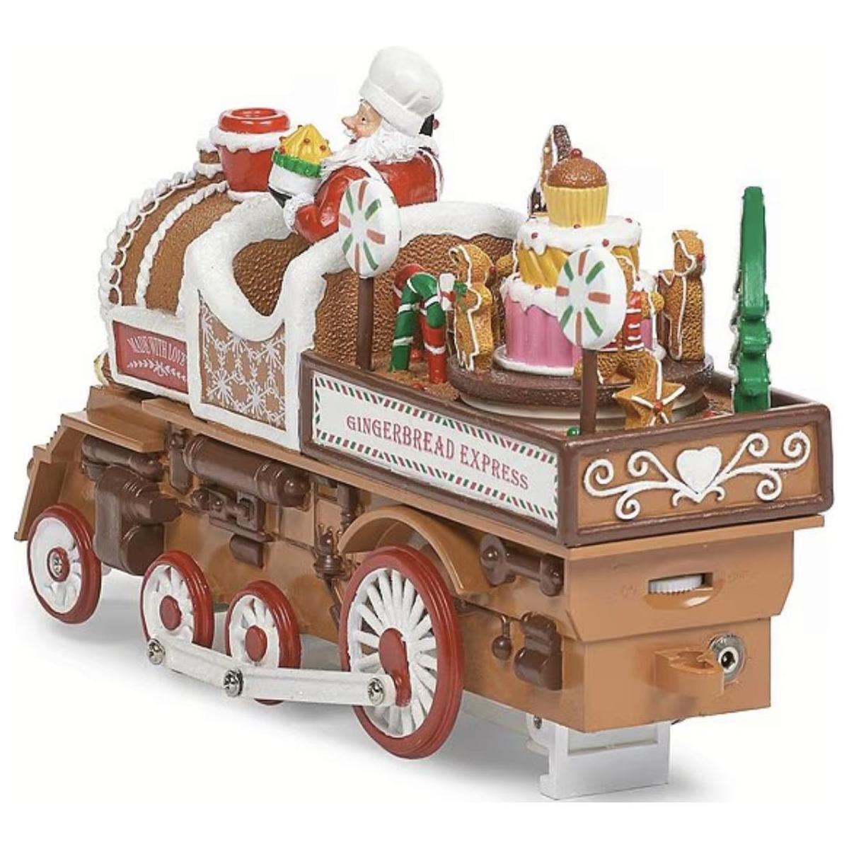 Shop For LED Musical Rotating Gingerbread Train at Michelle's aDOORable Creations