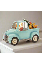 Shop For LED Snow Globe Truck with Santa and Dogs 86135DS