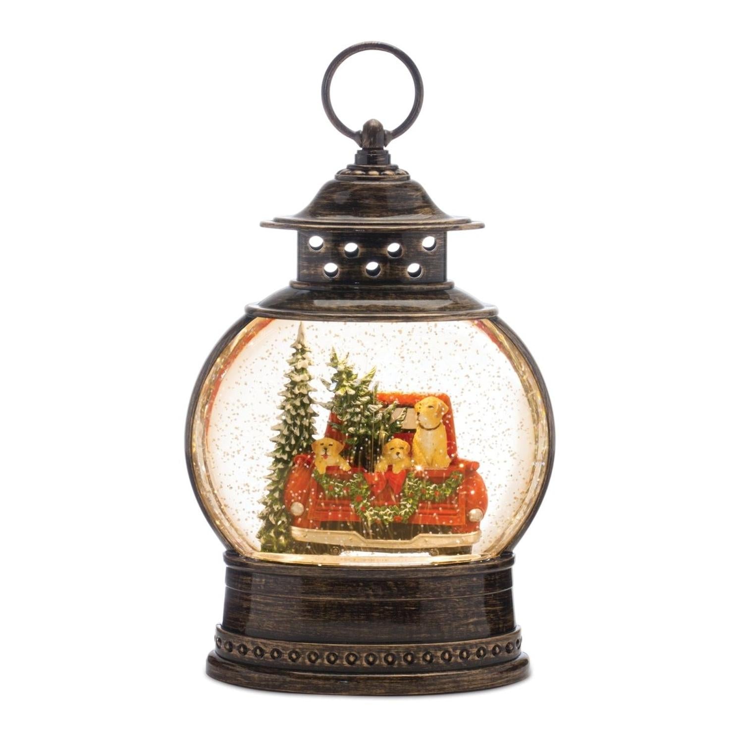 Shop For LED Snow Globe with Pickup Truck 11.5"H at Michelle's aDOORable Creations