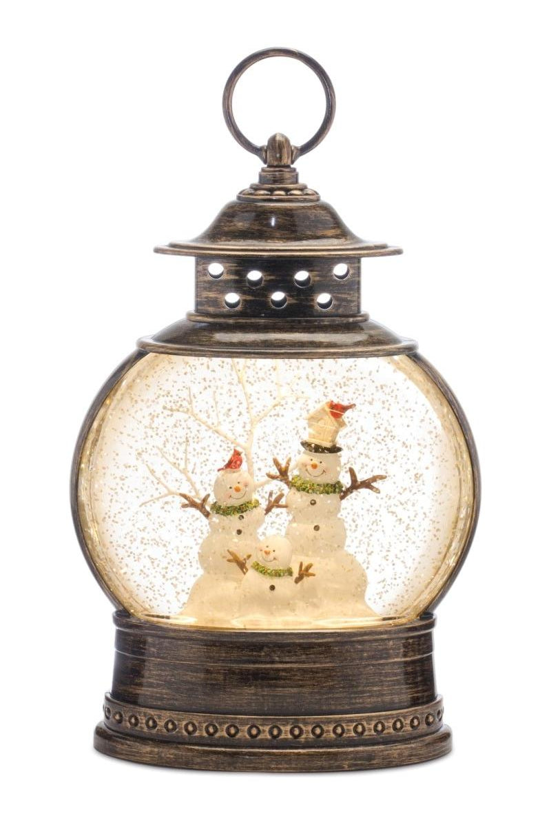 Shop For LED Snow Globe with Snowman Family 86211DS