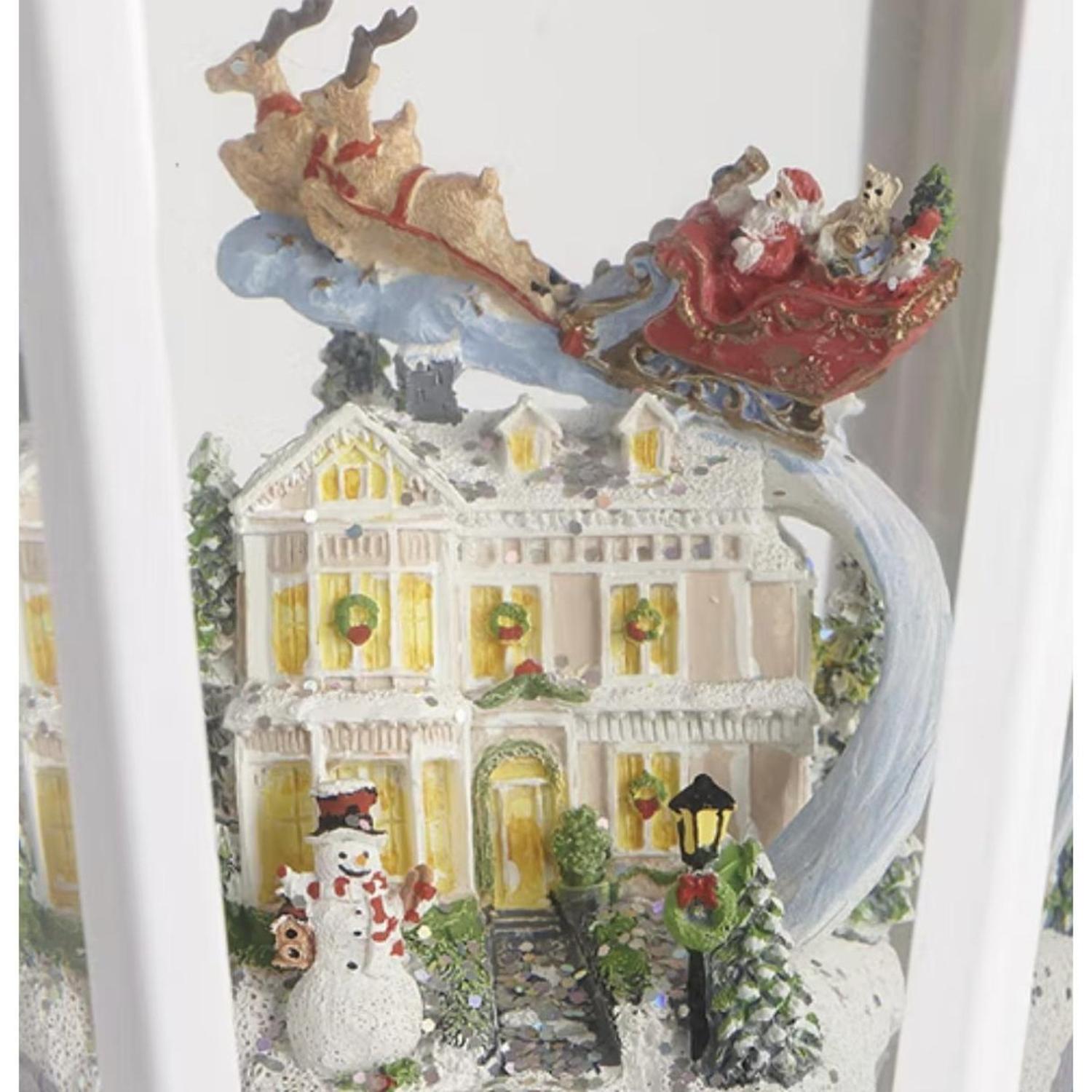 Shop For Led Swirl White Christmas Lamp Post