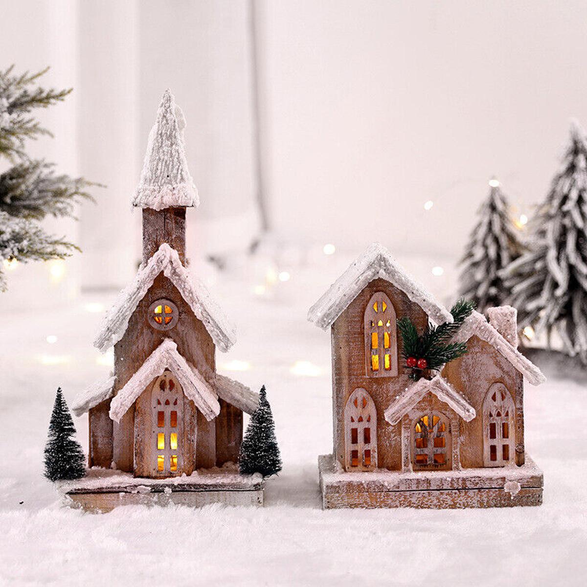 Shop For LED Wood Village Churches
