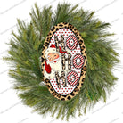 Shop For Leopard Santa Ho Ho Ho Oval Sign